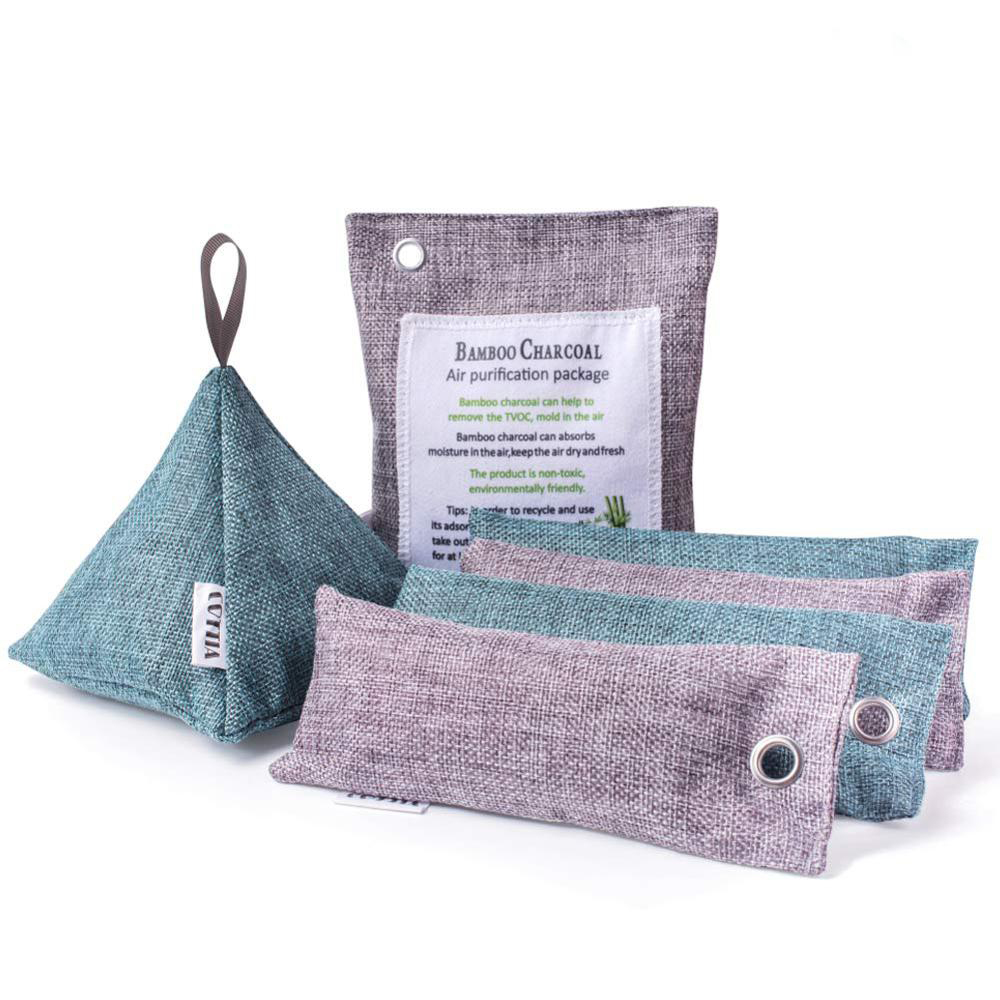 Activated Bamboo Charcoal Car Air Purifier Bags for Auto & RV Interiors