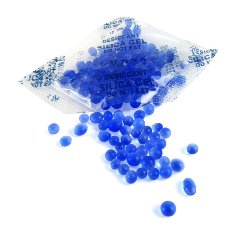 Reusable Blue Indicating Silica Gel Packets 5g