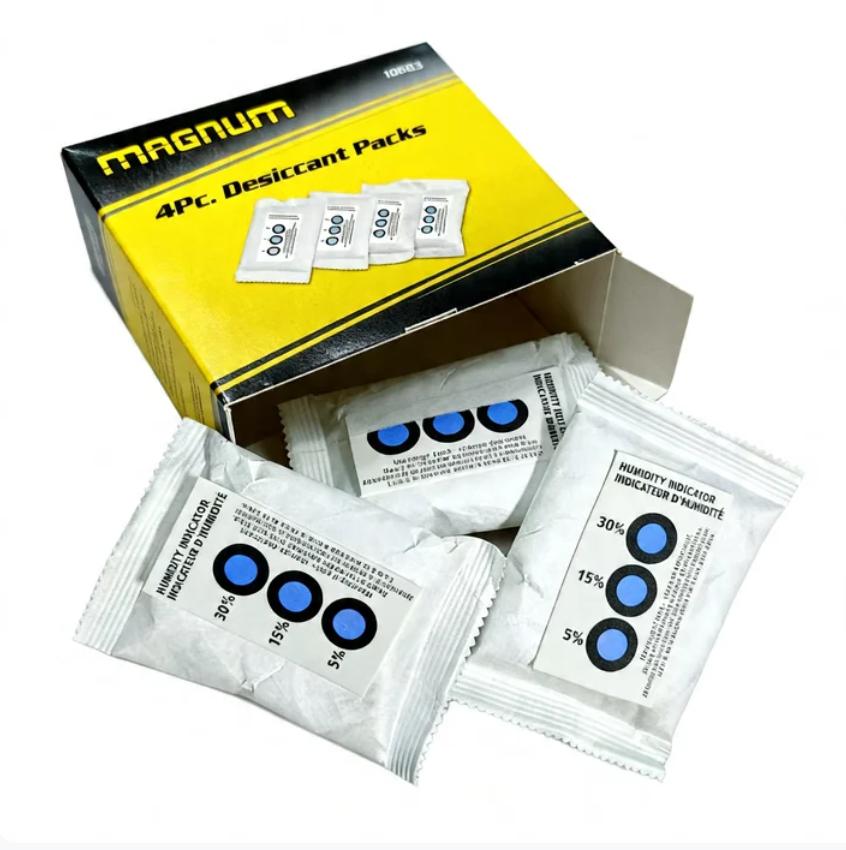 50g Tyvek Silica Gel Desiccant Packets with Humidity Indicator Card