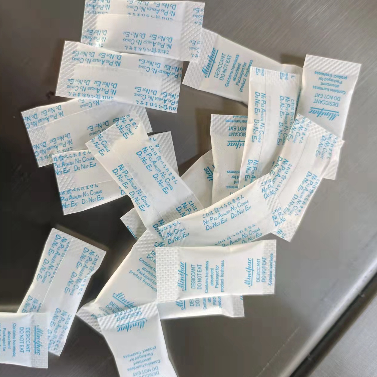 Food Grade 0.5g-5g Silica Gel Packets for Medicine & Supplements